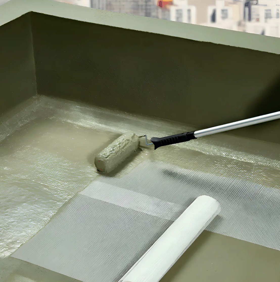 Tela Poliéster Impermeabilização Malha 2x2 (rolo 1x50m) Ptex Cor Branco — imagem 4